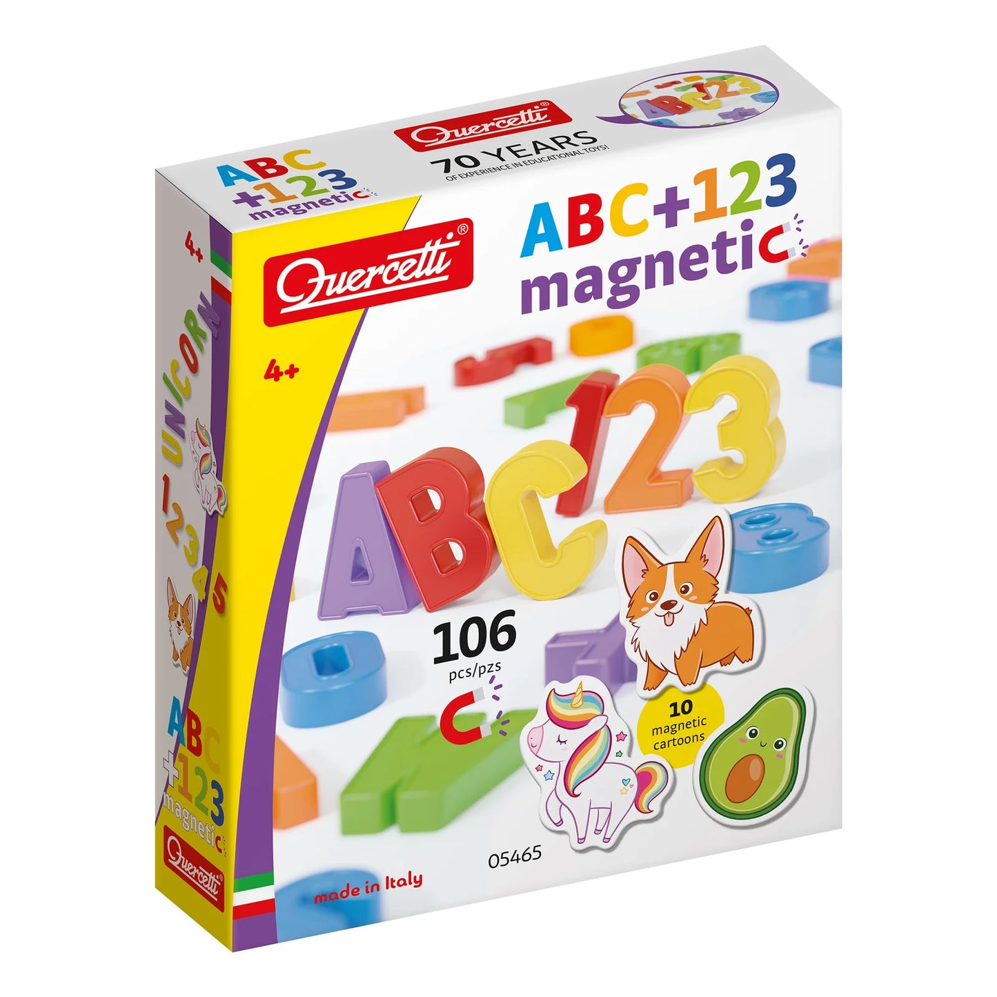 Quercetti ABC 123 Magnetic