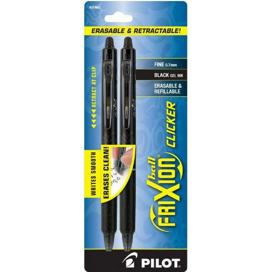 Pilot FriXion Ball Clicker 0.7mm Black Ink