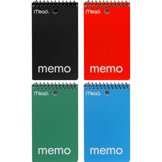 Mead Top Bound Memo Book (4"x6") 40 Pages