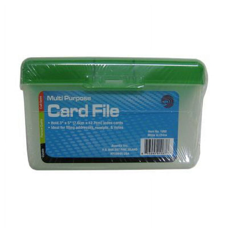 Multi Purpose Card File