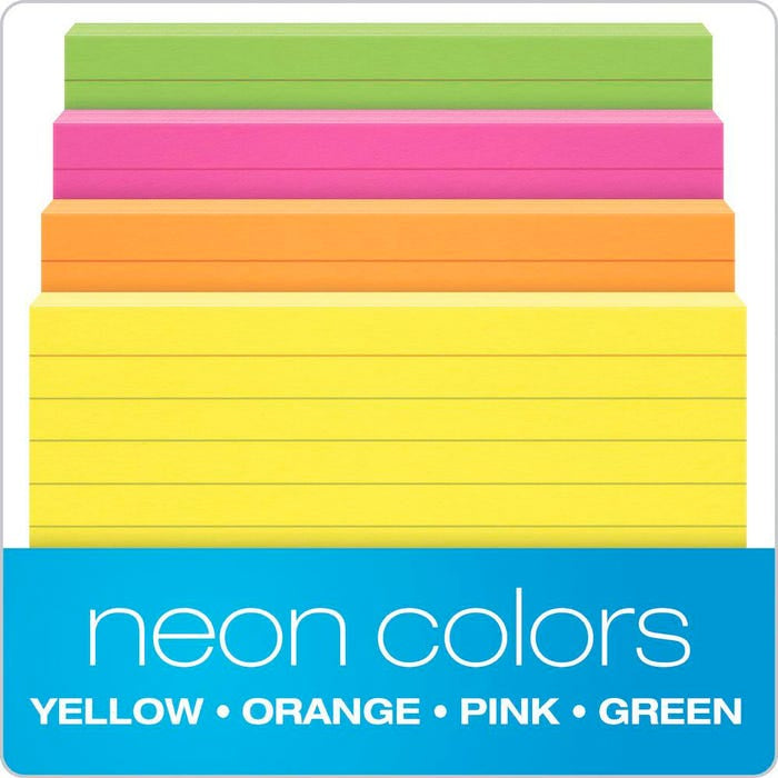 Oxford Neon Ruled Index Card