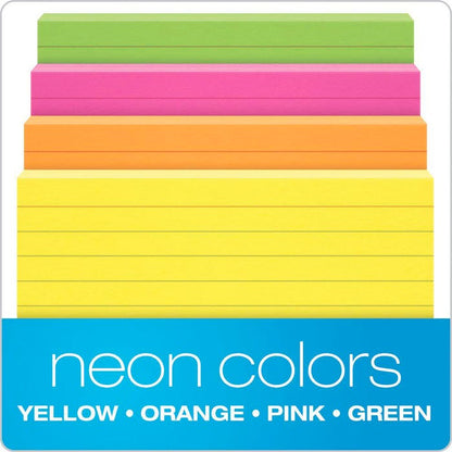 Oxford Neon Ruled Index Card