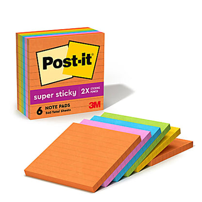 Post-it Super Sticky Notes