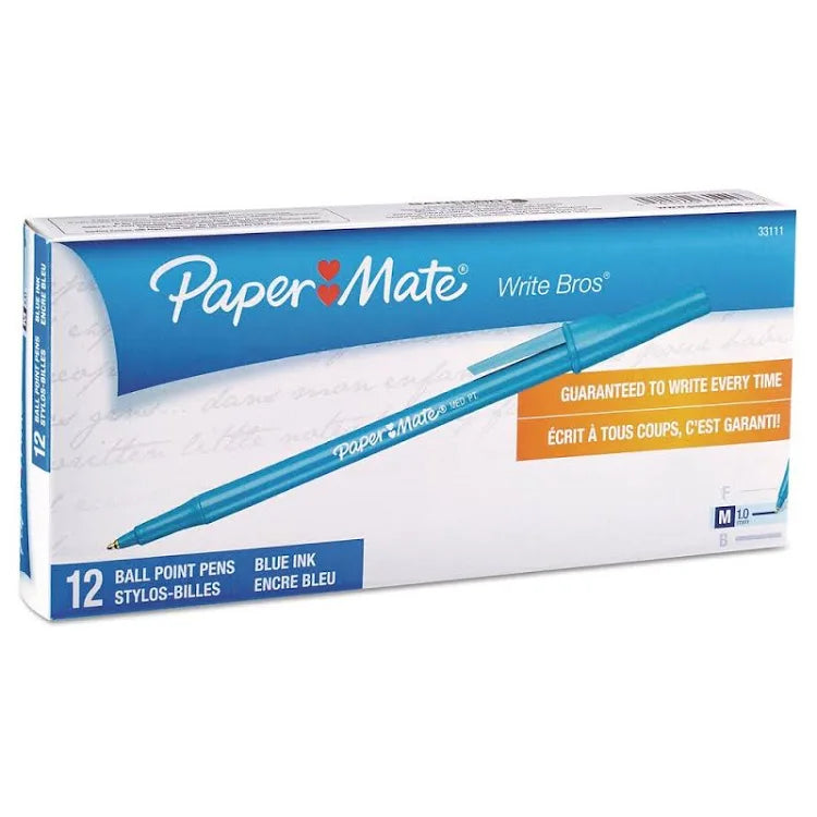 Paper Mate 12 Ball Point Pens