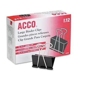 Acco Large Business Binder Clips