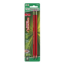 Ticonderoga Erasable Checking Pencils (2 Pack) Pre-Sharpened