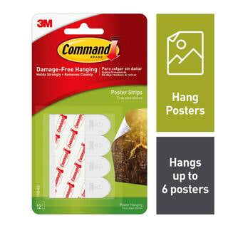 Command Brand Damage - Free Hanging Strips