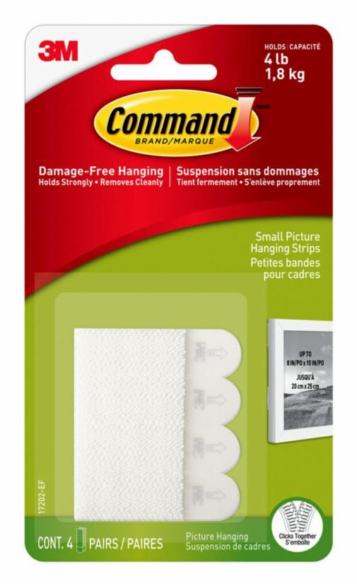 Command Brand Damage - Free Hanging Strips