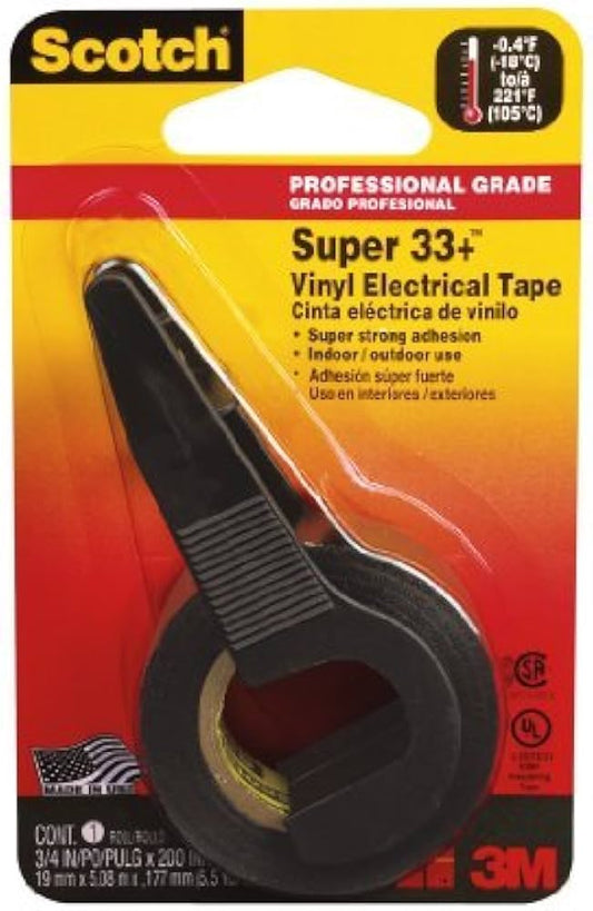 Scotch Vinyl Electrical Tape Super 33+