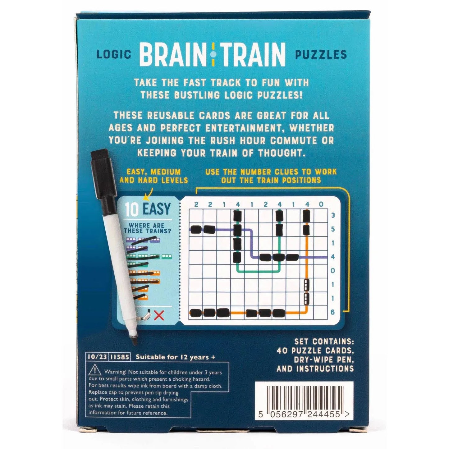 Professor Puzzle Brain Train Logic