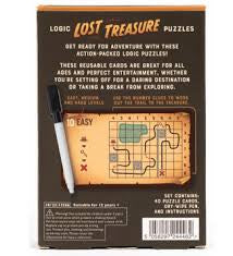 Professor Puzzle Lost Treasure Logic Puzzle