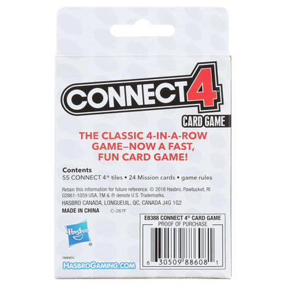 Connect 4 Card Game