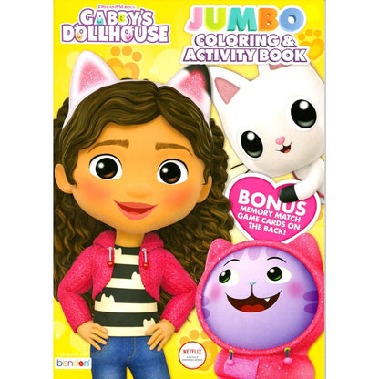 Gabbys Dollhouse Coloring & Activity Book