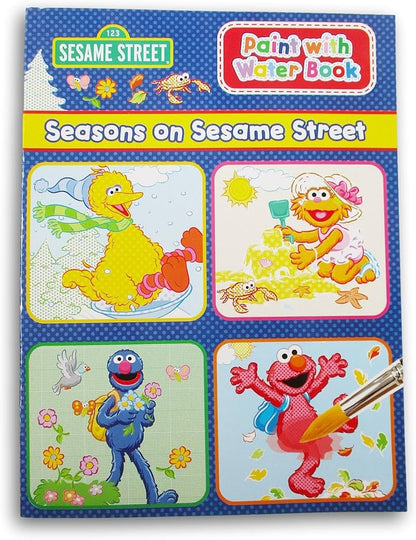 Sesame Street Paint With Water Book