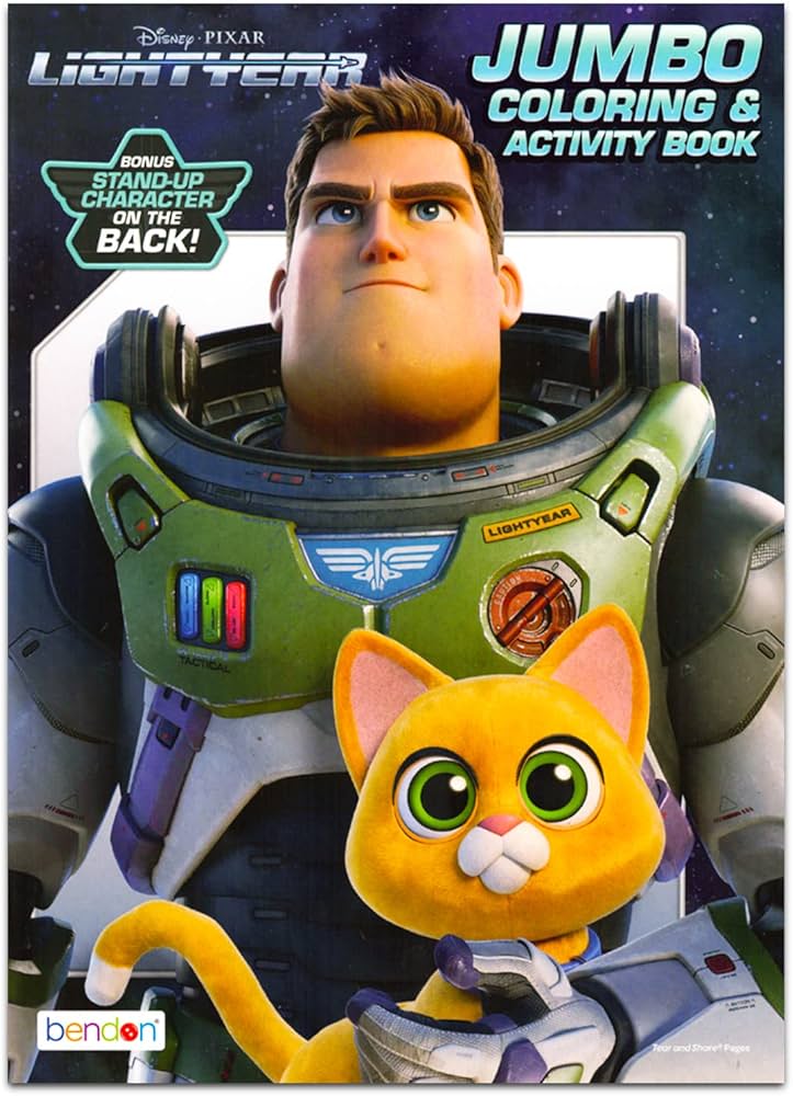 Bendon Disney Lightyear Jumbo Coloring & Activity Book