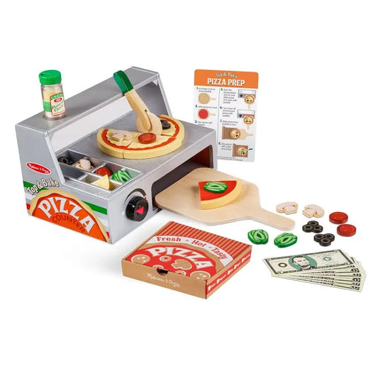 Melissa & Doug Top & Bake Pizza Counter