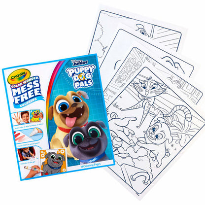 Crayola Puppy Dog Pals, Color Wonder Book - Mess Free