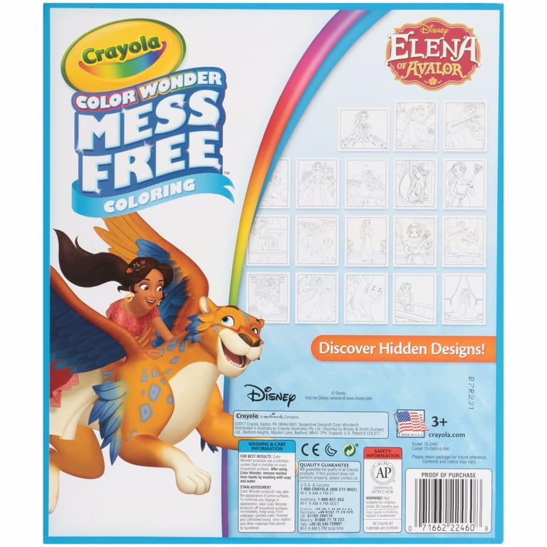 Crayola Color Wonder Disney's Elena Coloring Set, Ages