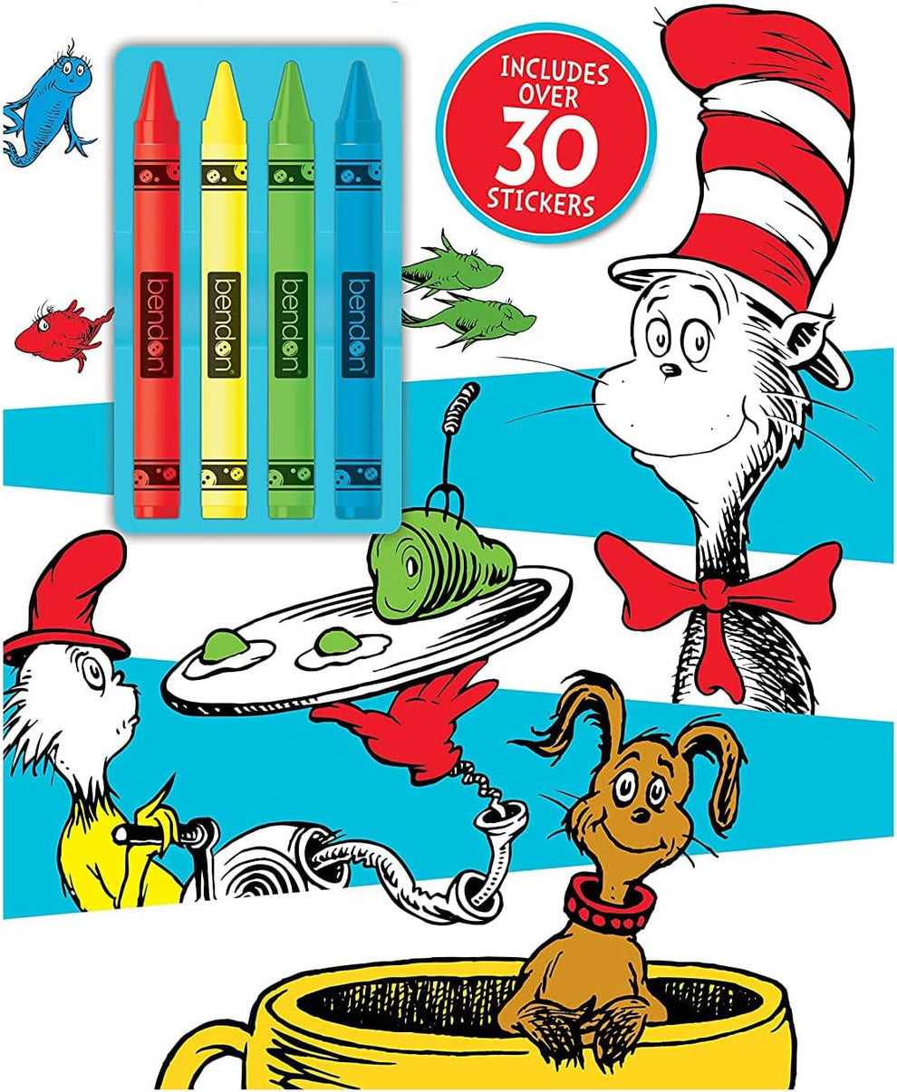 Bendon Dr. Seuss Coloring & Activity Book