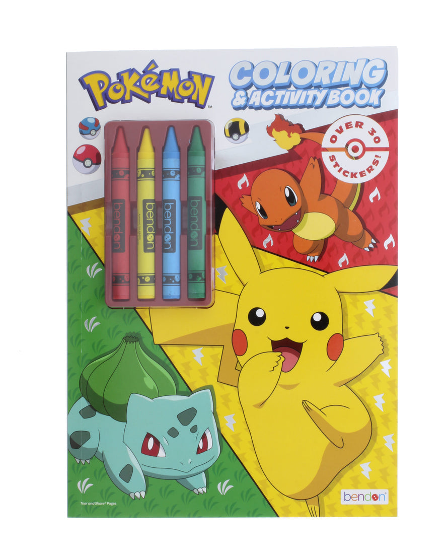 Pokémon Coloring & Activity