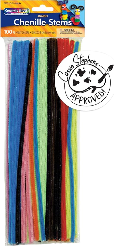 Creativity Street Chenille Stems (100 Pc)