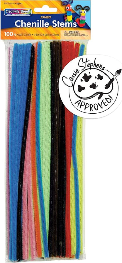 Creativity Street Chenille Stems (100 Pc)