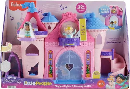 Disney Princess Little People Magical Lights & Dancing Castle