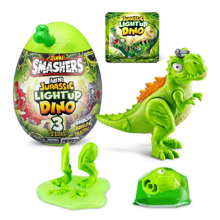 Zuru Smashers Mini Jurassic Lightup Dino