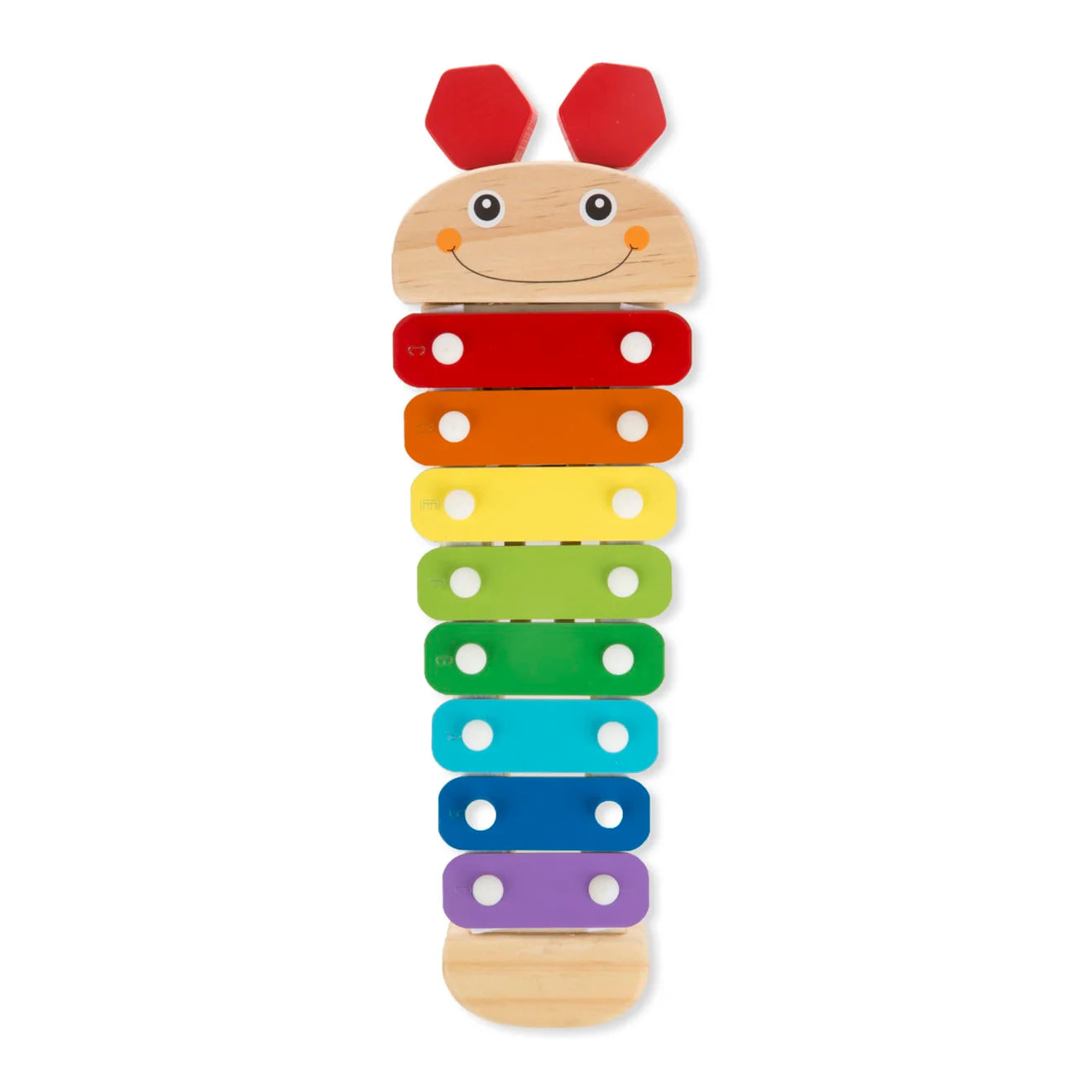 Melissa & Doug Wooden Caterpillar Xylophone