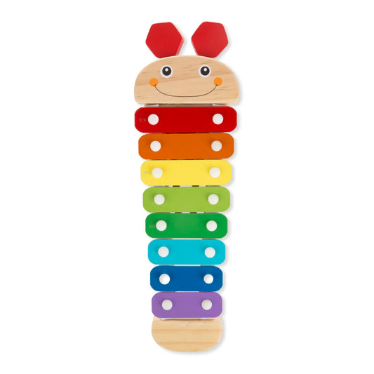 Melissa & Doug Wooden Caterpillar Xylophone