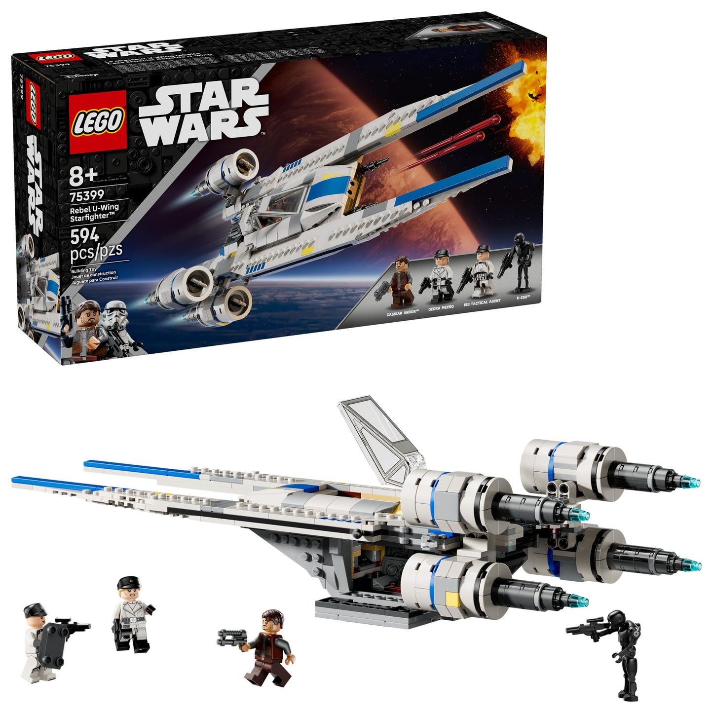 Lego 75399 Star Wars Rebel U-Wing Starfighter