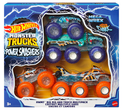 Hot Wheels Monster Trucks Power Smashers