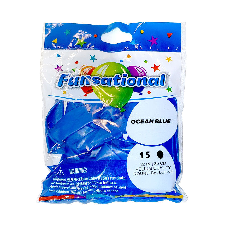 Funsational Latex Balloons (15 Pack) - Party Supplies Decorations