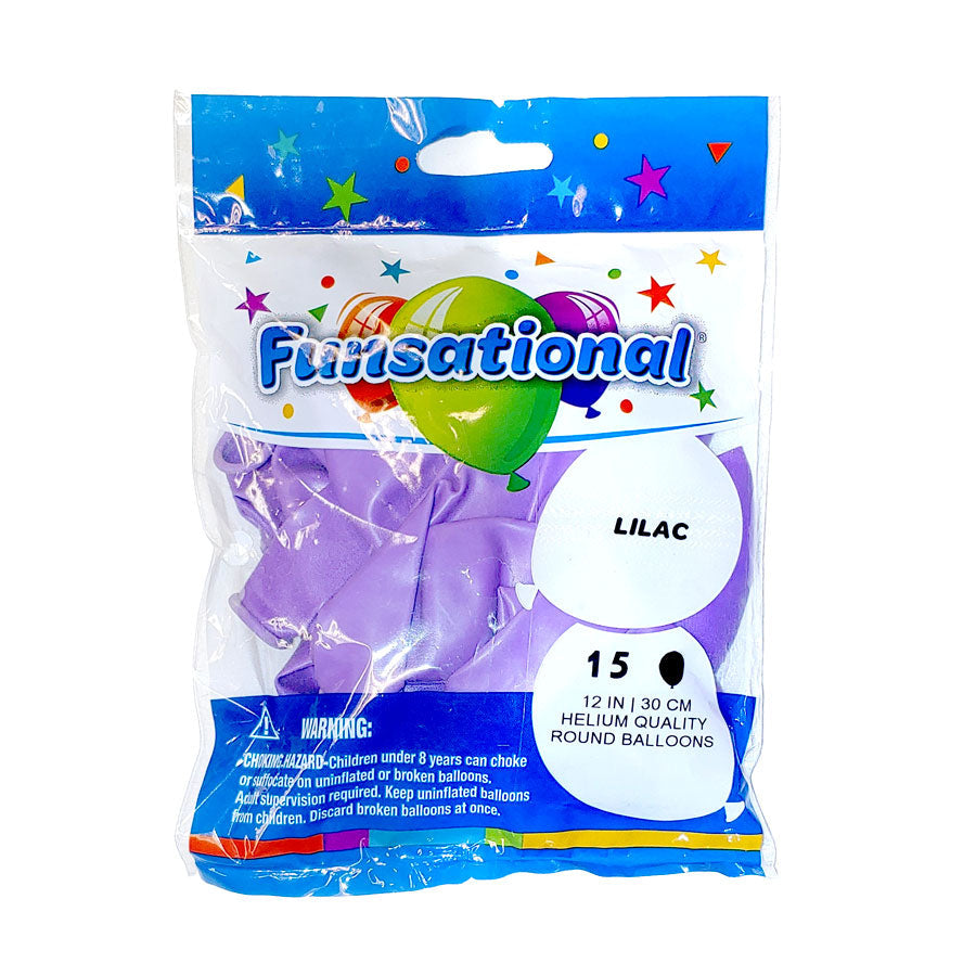 Funsational Latex Balloons (15 Pack) - Party Supplies Decorations