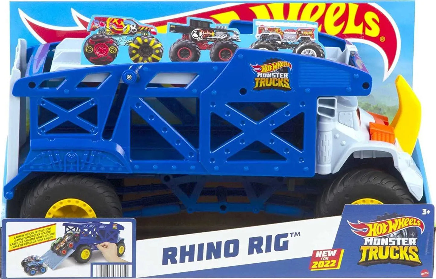 Hot Wheels Monster Trucks Monster Mover Rhino