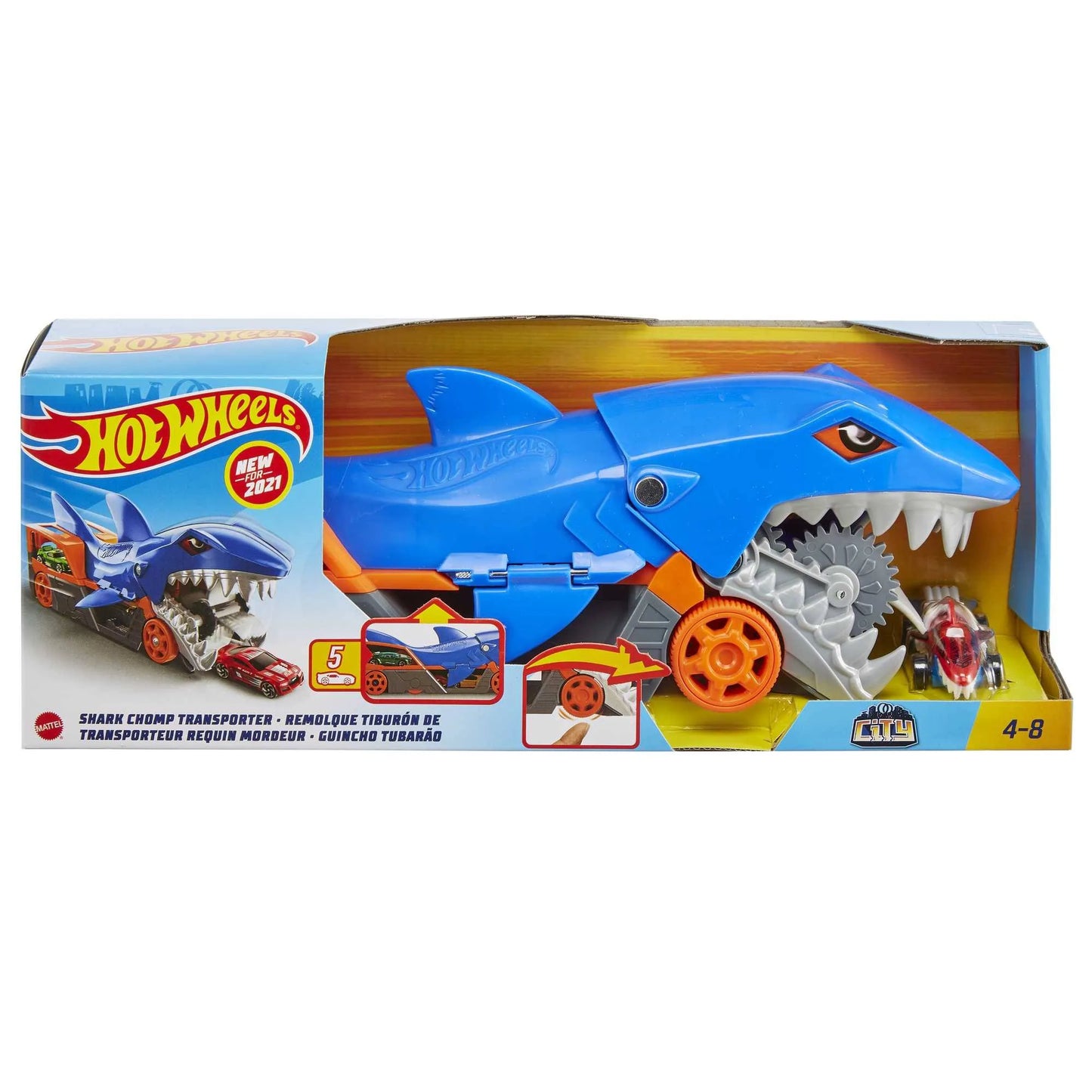 Hot Wheels Shark Chomp Transporter