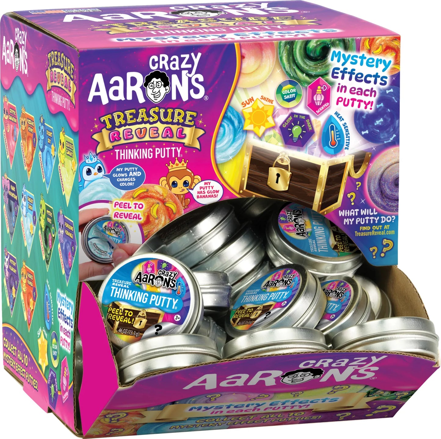 Crazy Aaron’s Thinking Putty Treasure Reveal