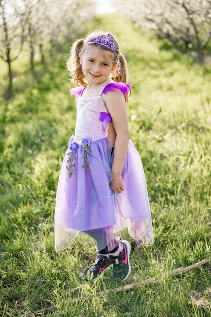 Lilac Sequins Forest Fairy Tunic