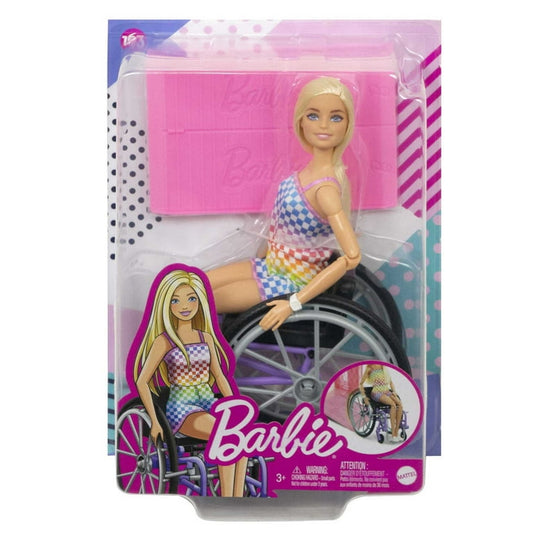 Barbie Fashionistas Doll #194 With Wheelchair & Ramp