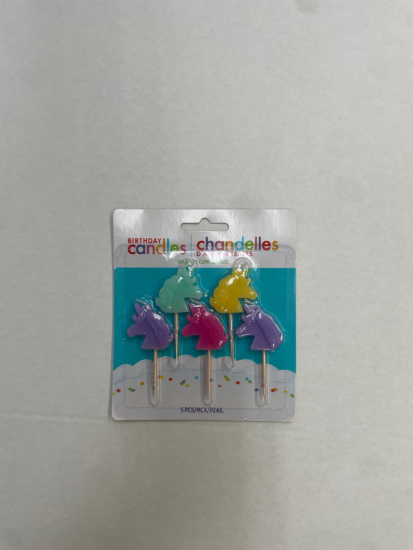 Amscan Unicorn Birthday Candles - 5 ct