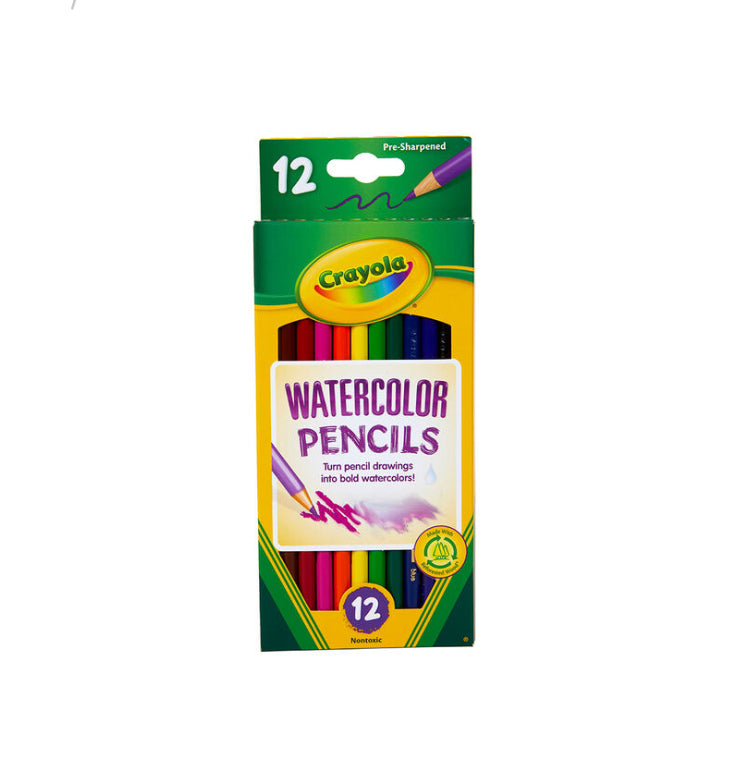 Crayola Watercolor Pencils 12 Pcs