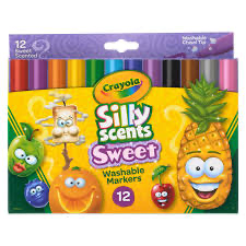 Crayola Scented Chisel Tip Markers 12 Ct