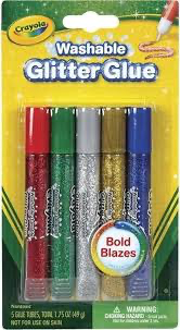 Crayola Glitter Glue 5 Ct