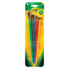 Crayola Brushes 4 Ct