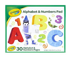 Crayola Alphabet & Numbers Pad