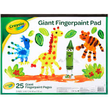 Crayola Giant Fingerpaint Pad