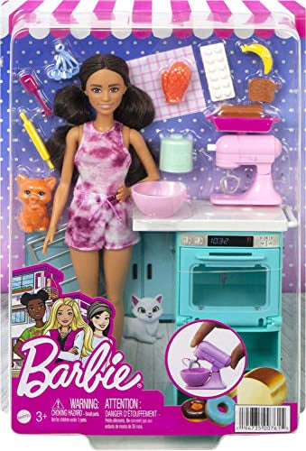 Barbie Doll & Baking Set