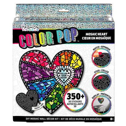 Color Pop Mosaic Heart