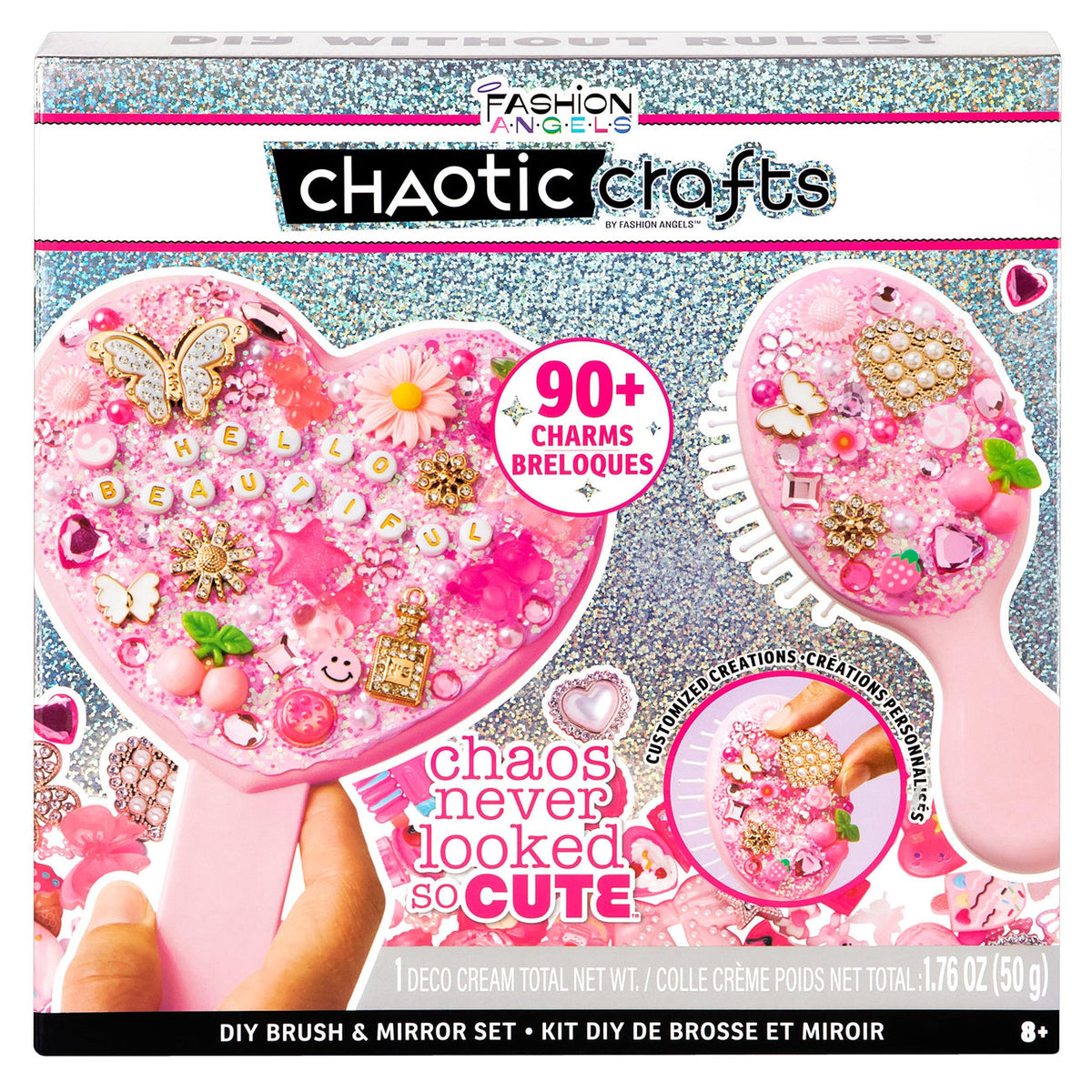 Chaotic Crafts DIY Brush& Mirror Set