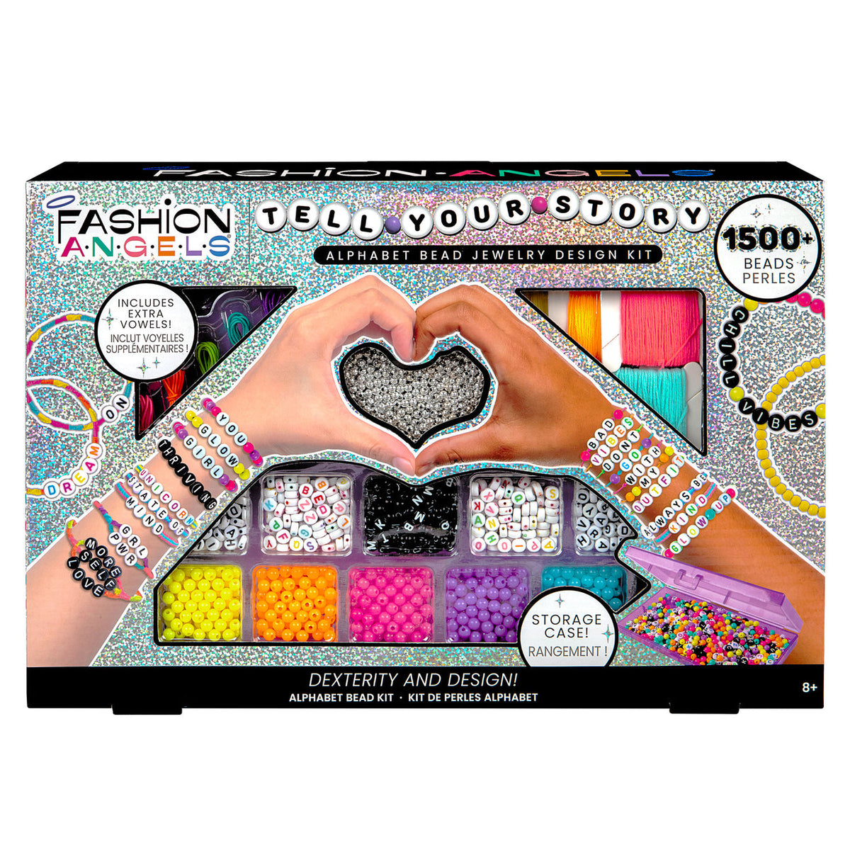 Tell Your Story Alphabet Bead Jewelry Design Kit